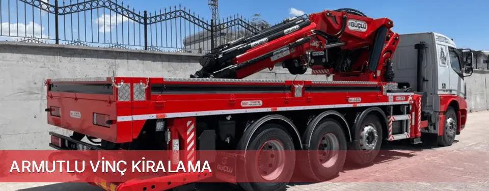 Armutlu İlçemi Vinç Kiralama